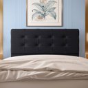 Ver imagem 2 de Cabeceira Queen 1,60m Atenas Suede - Pallazio - Preto