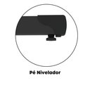 Ver mais imagens de Mesa de Escritório Reta M90 P15 Tubular Pé em Aço 90cm Samba-Preto Pandin Móveis
