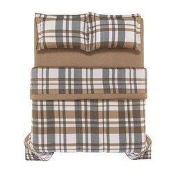 Edredom Casal Karsten 180 fios Percal 100% Algodão Marco - 3