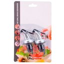 Ver imagem 2 de 06 Kit Bico Dosador Tampa 02 pçs PVC Garrafa Azeite Vinagre