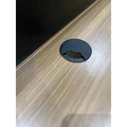 Mesa Escritório Plataforma 4 Lugares 180x120 - Cor: Castanho Tannat Atacadão Moveis Escritório - 6