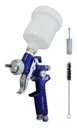 Ver imagem 1 de Pistola de Pintura Hvlp Pro-545 125 Ml Bico 1.0 Mm Cor Azul