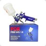 Pistola de Pintura Hvlp Pro-545 125 Ml Bico 1.0 Mm Cor Azul - 12
