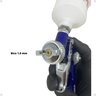 Pistola de Pintura Hvlp Pro-545 125 Ml Bico 1.0 Mm Cor Azul - 4