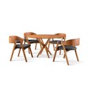 Ver imagem 3 de Conjunto de Mesa Redonda 120cm com 4 Cadeiras Luna