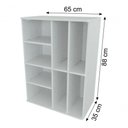 Ver imagem 3 de Kit Com 3 Organizadores Para Brinquedos 100% Mdf