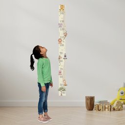 Adesivo de Parede Régua Crescimento Safari Infantil Arte na Arte Adesivo Régua Safari - 1