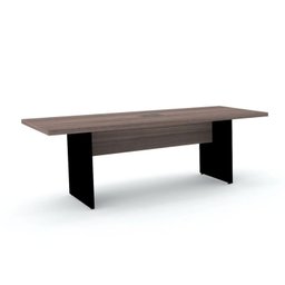 Mesa de Reunião Retangular Pé Painel com Power Box 200x90cm - 1