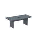 Ver imagem 1 de Mesa de Reunião Retangular com Power Box 200x90cm Mr2000pe40