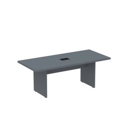 Mesa de Reunião Retangular com Power Box 200x90cm Mr2000pe40 - 1