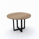 Ver imagem 2 de Mesa de Reunião Redonda 110cm PE40