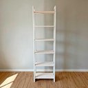 Ver imagem 1 de Estante Linea Slim 6 Prateleiras Pinus 53cm Branco Artfactory Design