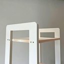 Ver imagem 7 de Estante Linea Slim 6 Prateleiras Pinus 53cm Branco Artfactory Design
