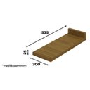 Ver imagem 3 de Tampo para Balcao 20 Cm C900 Americana Nature Henn