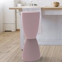 Ver imagem 2 de Banqueta Alta Polipropileno sem Encosto Bery Rosa/Calla Rose