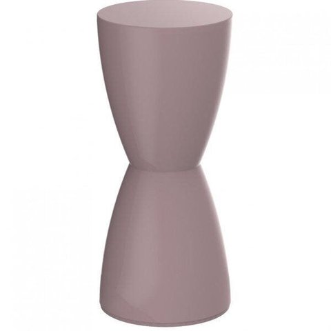 Banqueta Alta Polipropileno sem Encosto Bery Rosa/Calla Rose