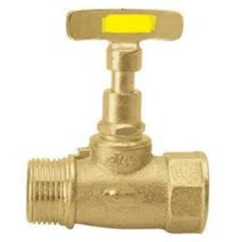 Registro Pressao 3/4 1400 Bruto Amarelo - Ema - 1