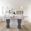 Ver imagem 2 de Banqueta Carbo Cinza/Mushroom