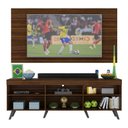 Ver imagem 5 de Rack c/ Painel TV 65" Retrô Holanda Multimóveis BR3133 Duna/Preto