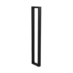 Puxador para Porta Barra Retangular 50x20 Aço Inoxidavel 120cm Preto 1,2m