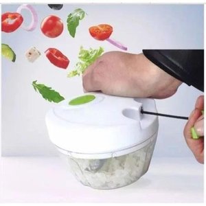 Mini Processador de Alimentos Manual Triturador Alho Legumes P