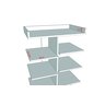 Sapateira Vertical e Organizador Madeira MDF Amêndoa - 4