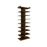 Sapateira Vertical e Organizador Madeira MDF Amêndoa - 1