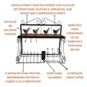 Ver imagem 3 de Paneleiro 55cm + Argola Porta Guardanapos / Escorredor de Pratos:galinha Caipira