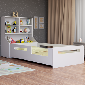 Cama Montessoriana com Nichos e Baú