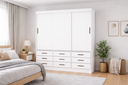 Ver imagem 1 de Guarda Roupa 9 Gavetas 3 Portas Sunset-grand Line
