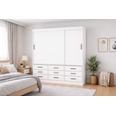 Ver imagem 1 de Guarda Roupa 9 Gavetas 3 Portas Sunset-grand Line