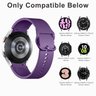 Lerobo 5 Pulseiras Silicone P/ Galaxy Watch 7/6/5/4/pro, 20mm (cores Variadas) - 4