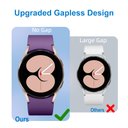 Ver imagem 3 de Lerobo 5 Pulseiras Silicone P/ Galaxy Watch 7/6/5/4/pro, 20mm (cores Variadas)