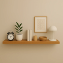 Ver imagem 1 de Prateleira Mdf 170x20 Moderna Suporte Parede Invisivel 30mm:freijó