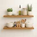 Ver imagem 2 de Prateleira Mdf 170x20 Moderna Suporte Parede Invisivel 30mm:freijó