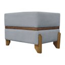 Ver imagem 1 de Puff Recamier Kodama para Cama de Solteiro 50cm Bouclé Cores Pé Castanho