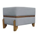 Ver imagem 4 de Puff Recamier Kodama para Cama de Solteiro 50cm Bouclé Cores Pé Castanho