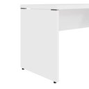 Ver imagem 7 de Mesa em L Escritório 2 Lugares sem Gavetas MDP 300cm Branco F5 Office