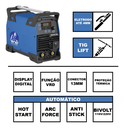 Ver imagem 3 de Inversora de Soldar Eletrodo e Tig Arcw-220 Mma Bivolt