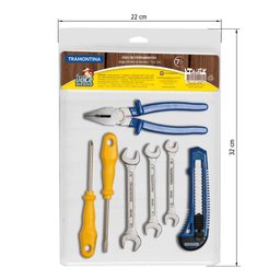 Kit de Ferramentas Tramontina com Alicate Estilete Chaves de Fenda e Chaves Fixas 7 Peças Tramontina - 3