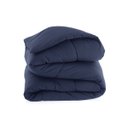 Ver imagem 2 de Edredom Casal 300 Fios Satinée Liso - Kacyumara Marinho/4062