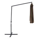 Ver imagem 3 de Ombrelone Guarda Sol Praia Bel Veneza em Aço & Poliéster 3mt:lisa/marrom