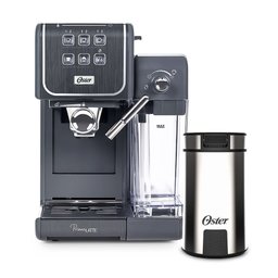 Kit Cafeteira PrimaLatte Touch e Moedor de Café Oster - 127V - 1