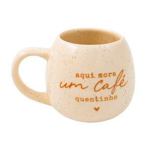 Caneca Oval 300ml - Café Quentinho