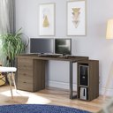 Ver imagem 1 de Conjunto com Mesa de Escritório 03 Peças Linha Frame Cj14-005 Kappesberg - Munique