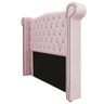 Cabeceira Veneza 195 Cm King Size Corano Rosa Bebê - 1