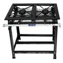 Ver imagem 6 de Fogão Industrial 2 Bocas 30x30cm Alta Pressão P5 Jcn
