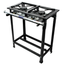 Ver imagem 1 de Fogão Industrial 2 Bocas 30x30cm Alta Pressão P5 Jcn