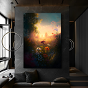 Ver imagem 2 de Quadro Flores do Paraíso -- BR ARTES Pequeno 60x40