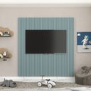 Ver imagem 1 de Painel Supremo Slim Ripado 174 cm - Azul Encanto